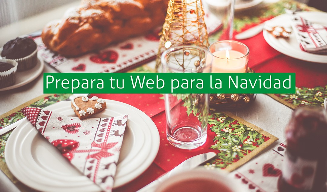 Prepara tu web para la Navidad